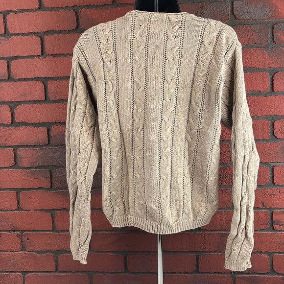 Milano Girl's Small‎ Long Sleeve Cable Knit Sweater – Button Down Cozy - Picture 4 of 8